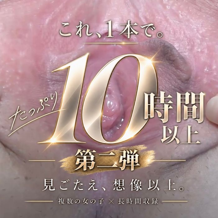 第２弾【ドドンッと豪華１０時間超え！！】無修正ハメ撮りコレクション２（数量限定）