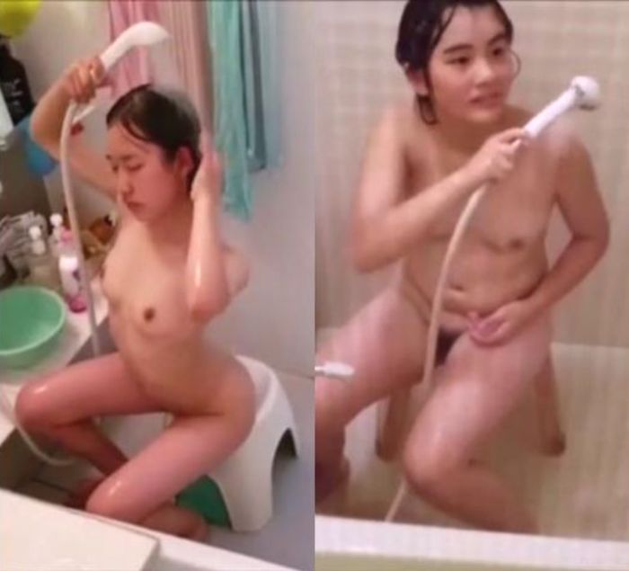 【無】お兄ちゃんの後にお風呂に入るいもうとの隠し撮り動画です。