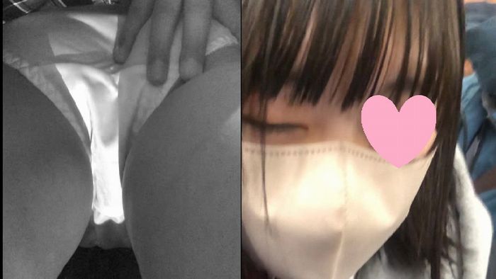 素人痴〇日記１４TRAIN目★濡れ髪美人女子の生態
