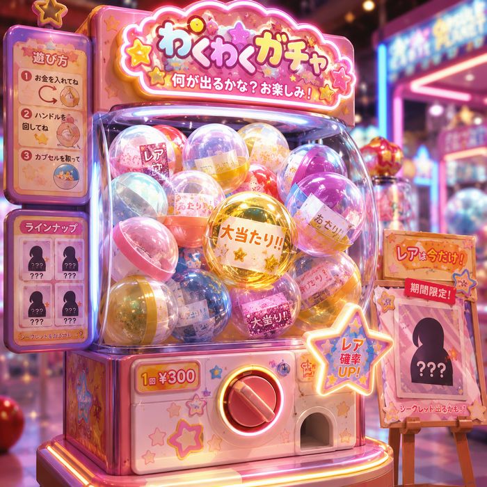 「期間限定わくわくガチャ」※解禁