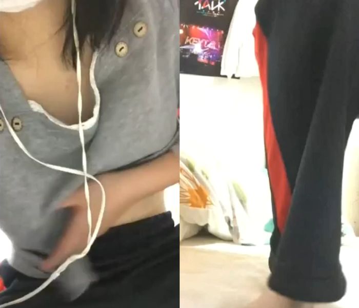 美マンの関西弁ちゃんがクパァしてオナサポしてくれるエロイプ