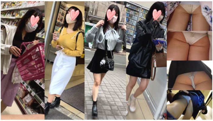カメラ突っ込み（計4人）～地下鉄のエスカレーター