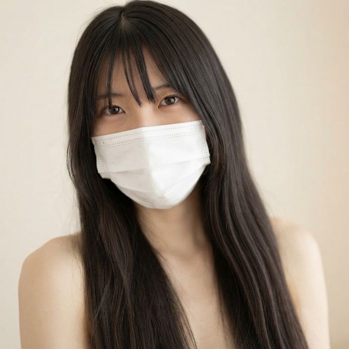 【無】あえて脱毛していないスレンダー美女のエッチな配信