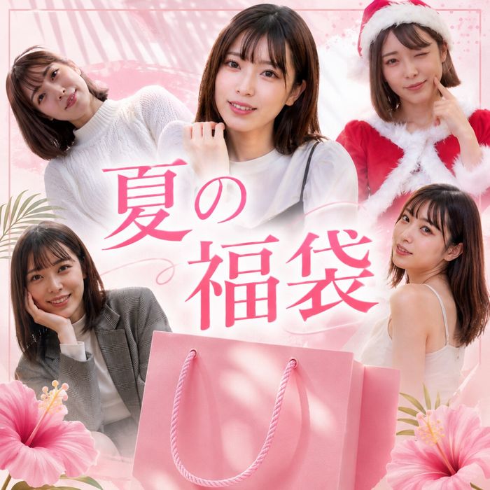【期間限定！夏の福袋３本セット】感度良好で喘ぎまくり！音量注意な圧倒的美女色白Fカップのボディで抜きすぎ警報です