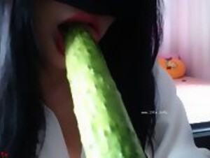 Anal Loving Skinny Teen Receives Pro Selfie Stick And A Dick - HD